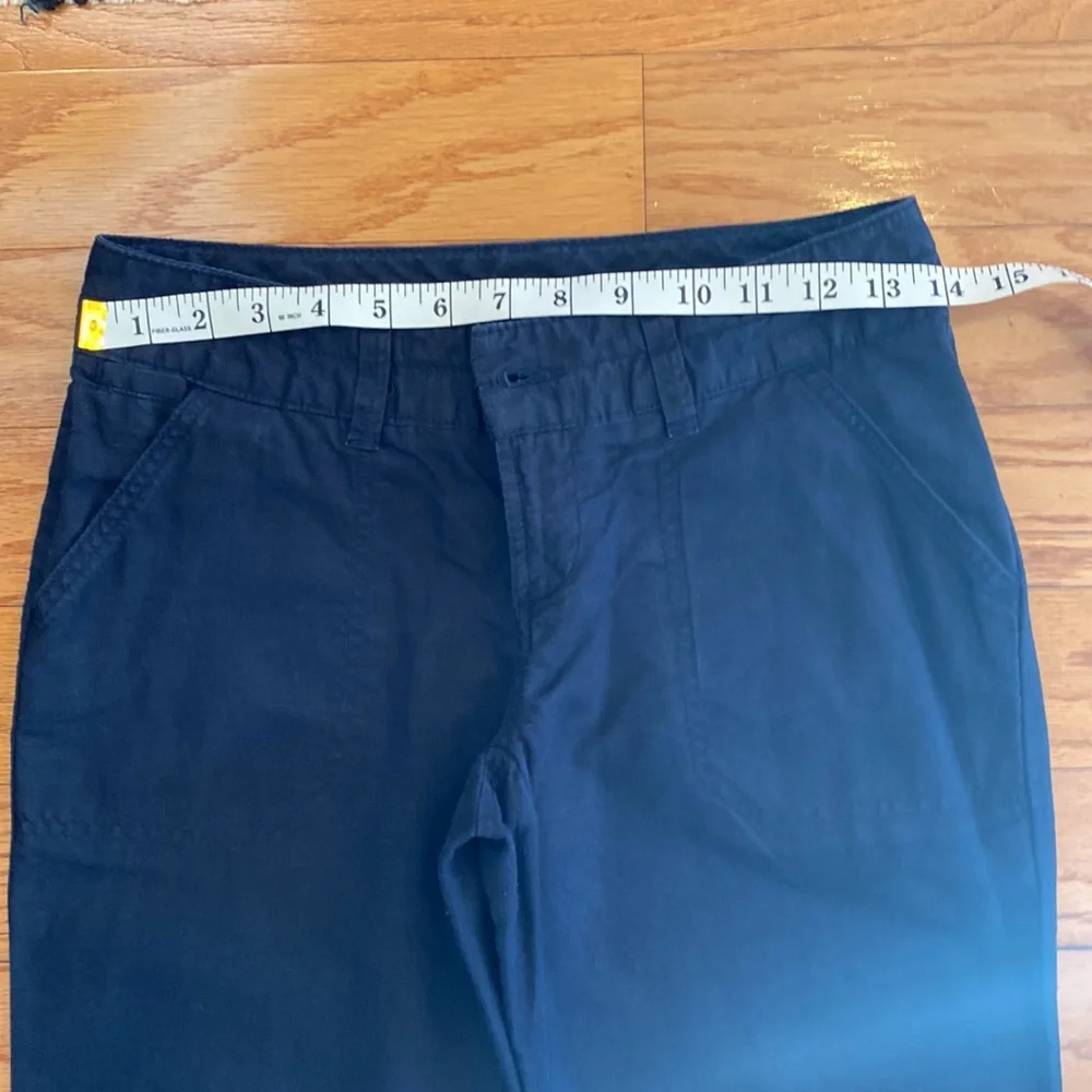 - Banana Republic pants navy linen with cotton - Picture 4 of 6